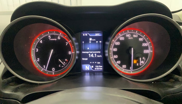 2022 Maruti Swift ZXI PLUS AMT DUAL TONE, Petrol, Automatic, 61,509 km, Odometer Image
