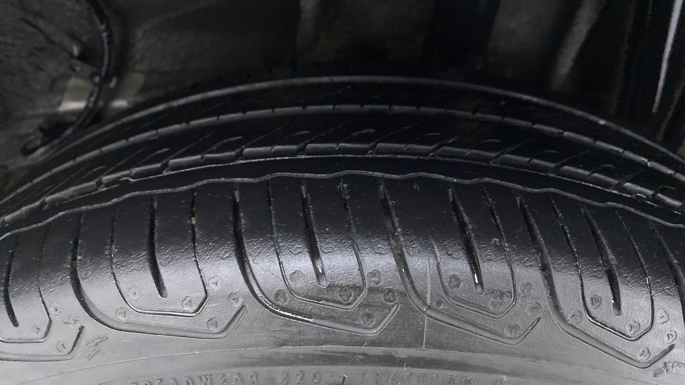 2022 Tata Tiago 1.2 XT (O), Petrol, Manual, 18,564 km, Left Rear Tyre Tread