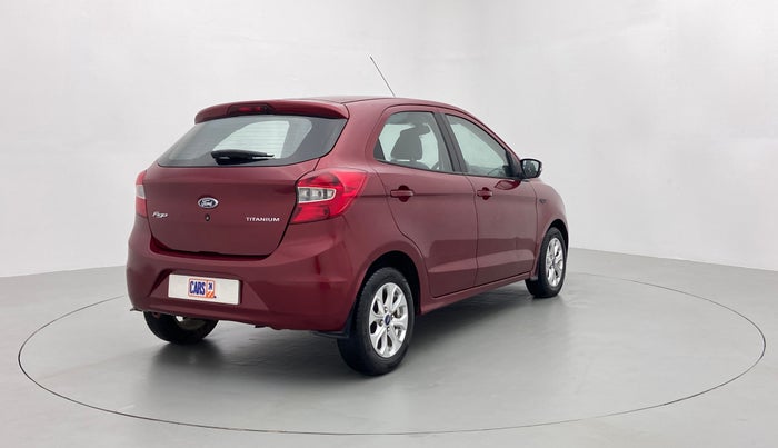 2017 Ford New Figo 1.2 TITANIUM, Petrol, Manual, 19,726 km, Right Back Diagonal (45- Degree) View