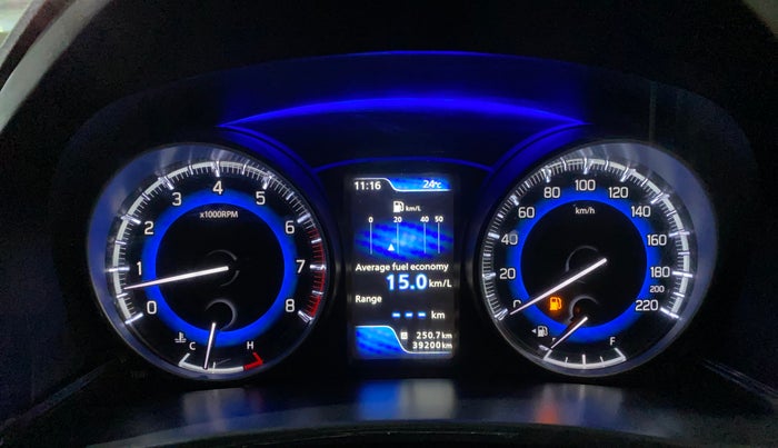 2020 Maruti Baleno ALPHA PETROL 1.2, Petrol, Manual, 39,192 km, Odometer Image