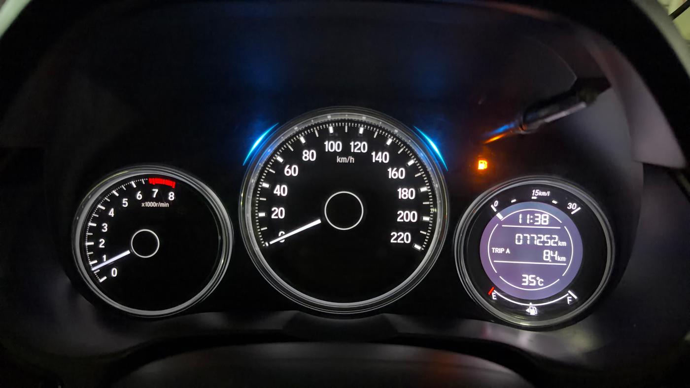 2021 Honda City 1.5L I-VTEC V MT 4TH GEN, Petrol, Manual, 77,333 km, Odometer Image