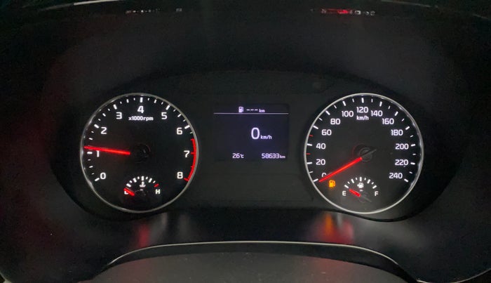 2020 KIA SELTOS HTK PLUS 1.5, Petrol, Manual, 58,632 km, Odometer Image