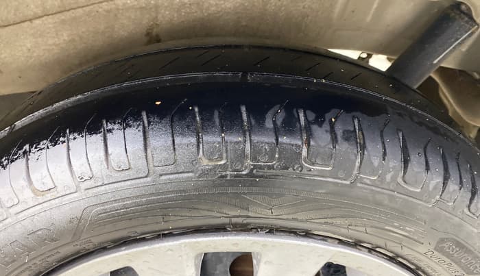 2017 Maruti Wagon R 1.0 VXI AMT, Petrol, Automatic, 89,624 km, Left Rear Tyre Tread