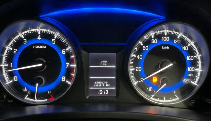 2021 Maruti Baleno DELTA PETROL 1.2, Petrol, Manual, 13,936 km, Odometer Image
