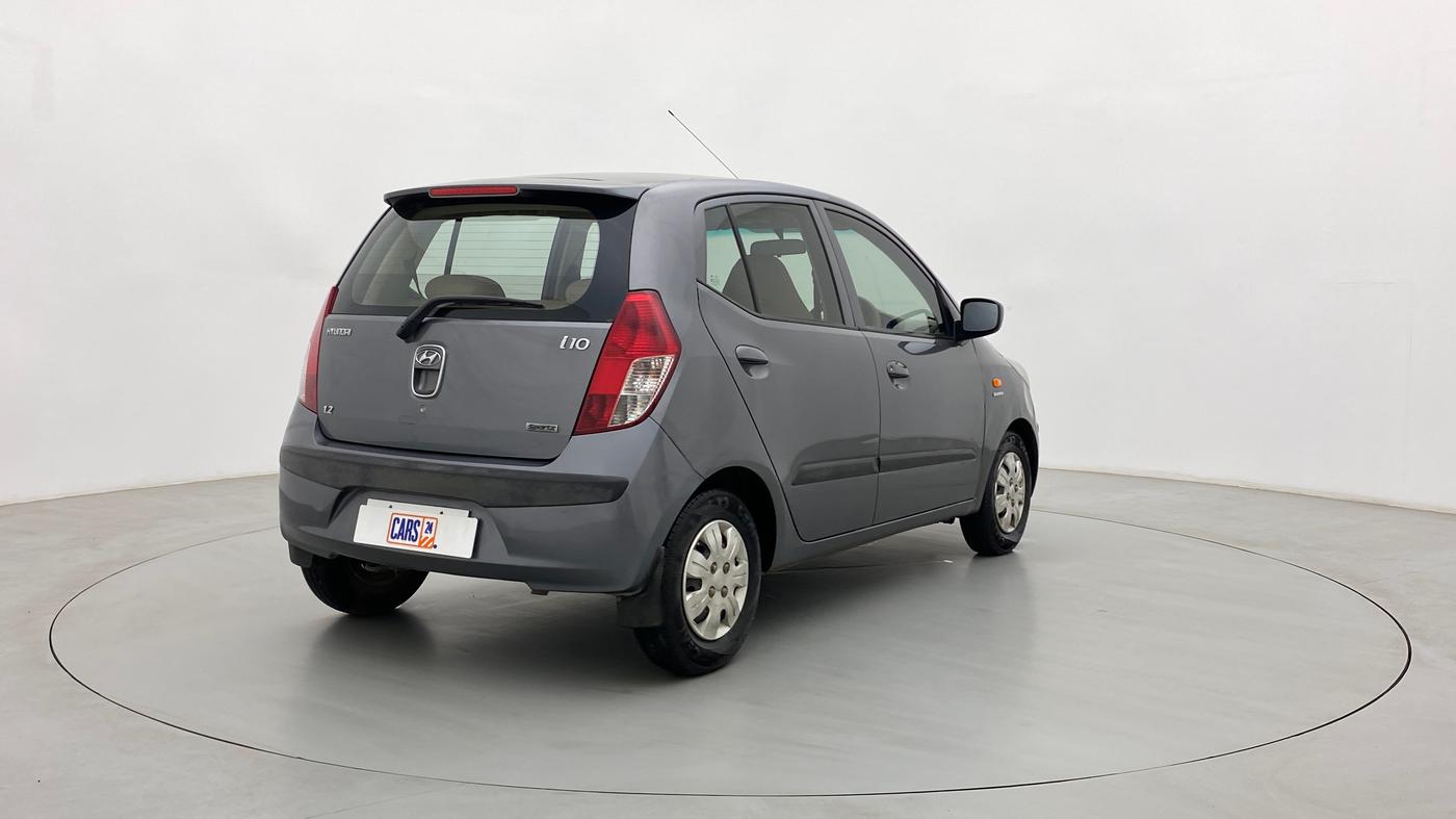 2010 Hyundai i10 SPORTZ 1.2, Petrol, Manual, 48,667 km, Right Back Diagonal