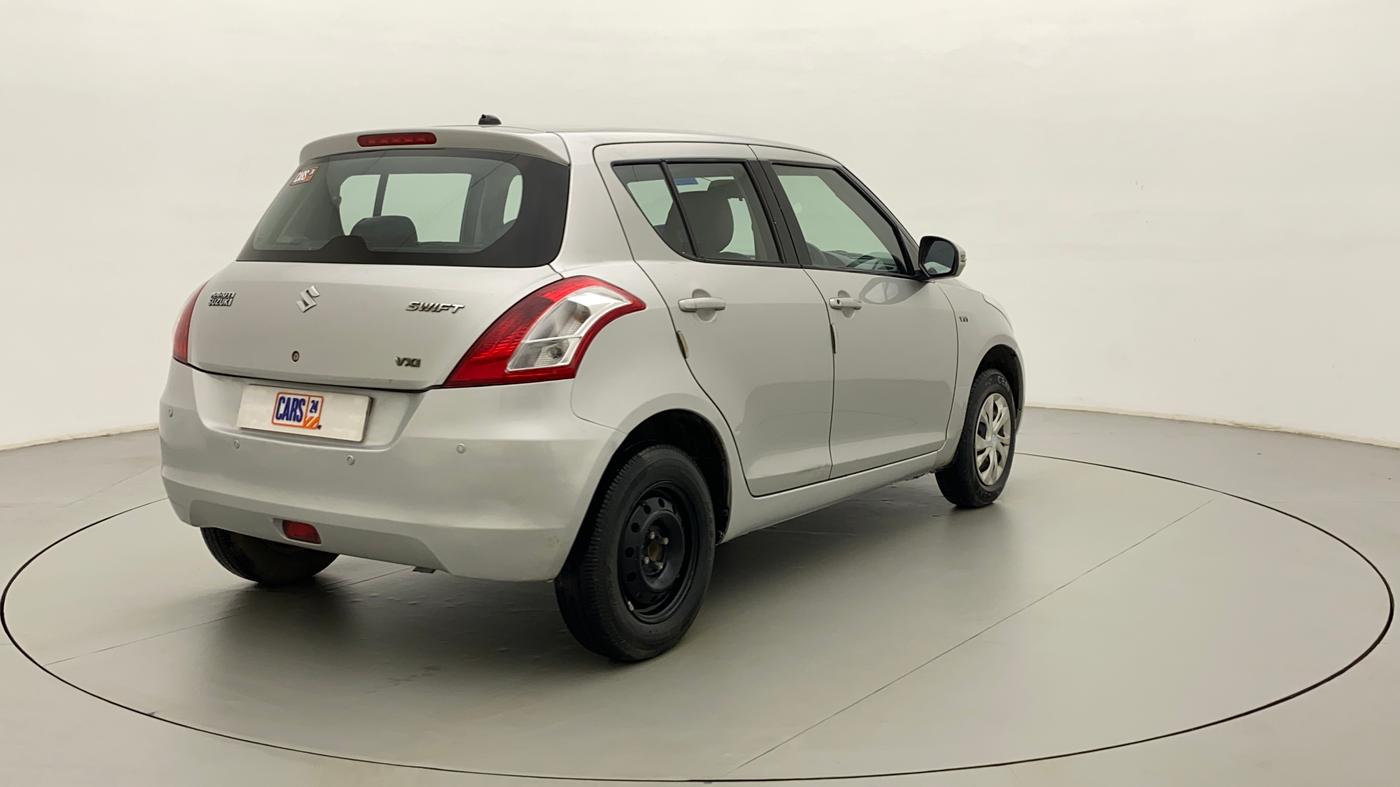2013 Maruti Swift VXI, CNG, Manual, 59,479 km, Right Back Diagonal