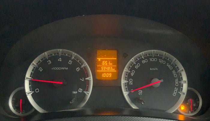 2013 Maruti Swift VXI, CNG, Manual, 59,479 km, Odometer Image