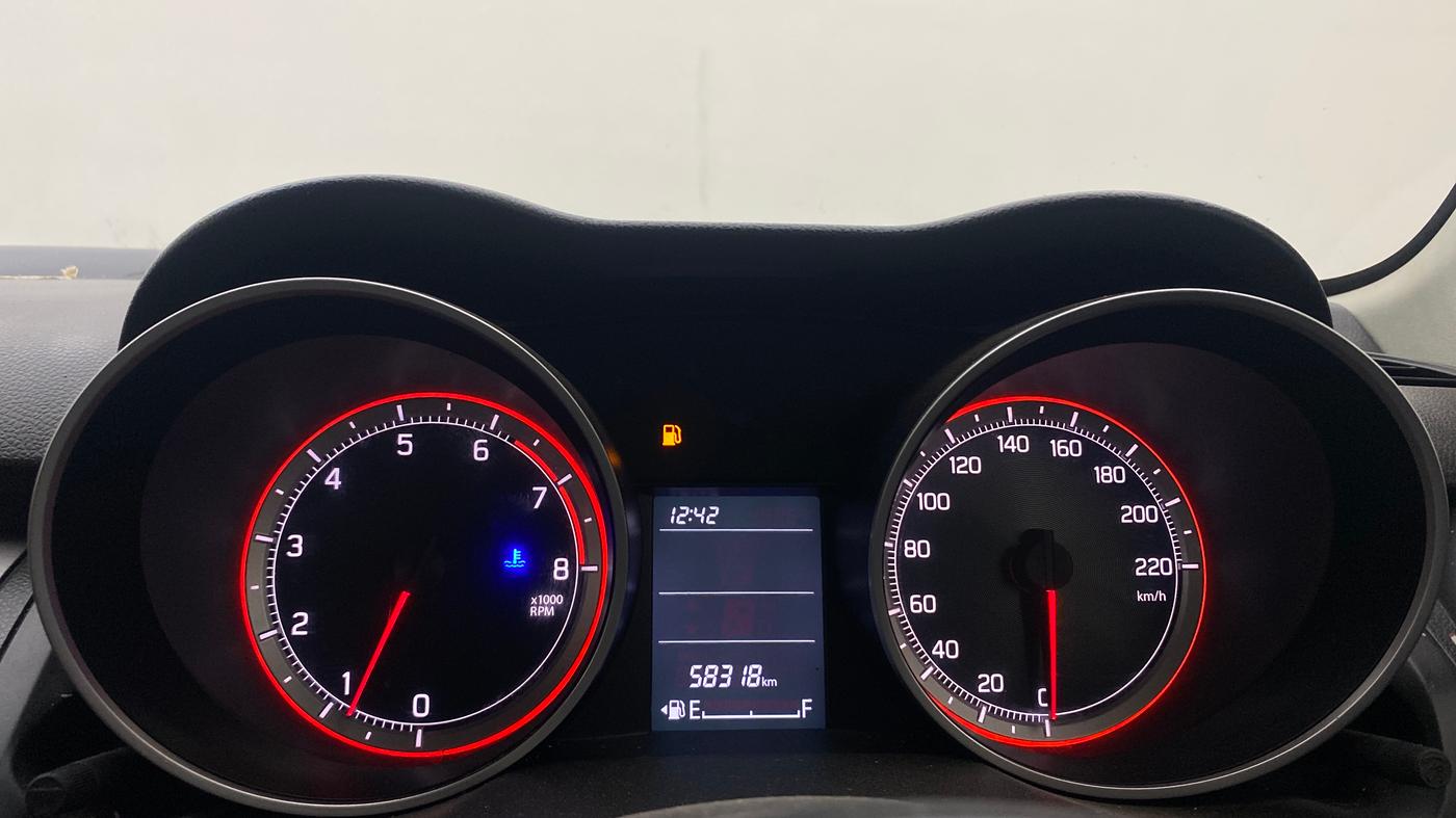 2022 Maruti Swift VXI, Petrol, Manual, 58,318 km, Odometer Image