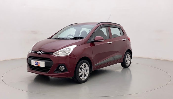 2015 Hyundai Grand i10 SPORTZ 1.2 KAPPA VTVT, Petrol, Manual, 30,316 km, Left Front Diagonal