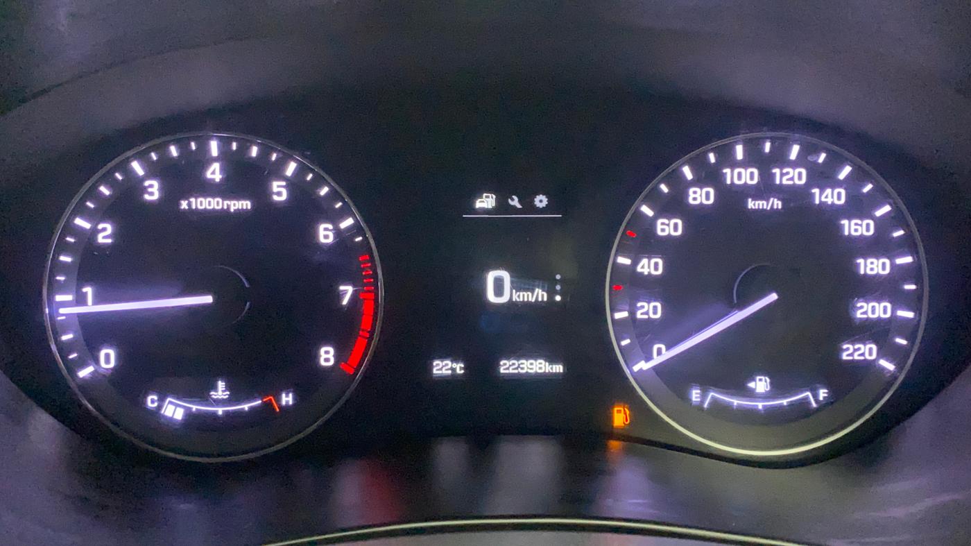 2017 Hyundai Elite i20 ASTA 1.2 (O), Petrol, Manual, 22,538 km, Odometer Image