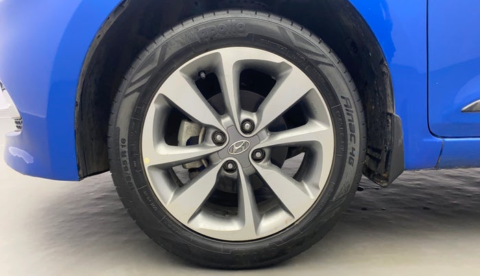 2017 Hyundai Elite i20 ASTA 1.2 (O), Petrol, Manual, 22,538 km, Left Front Wheel