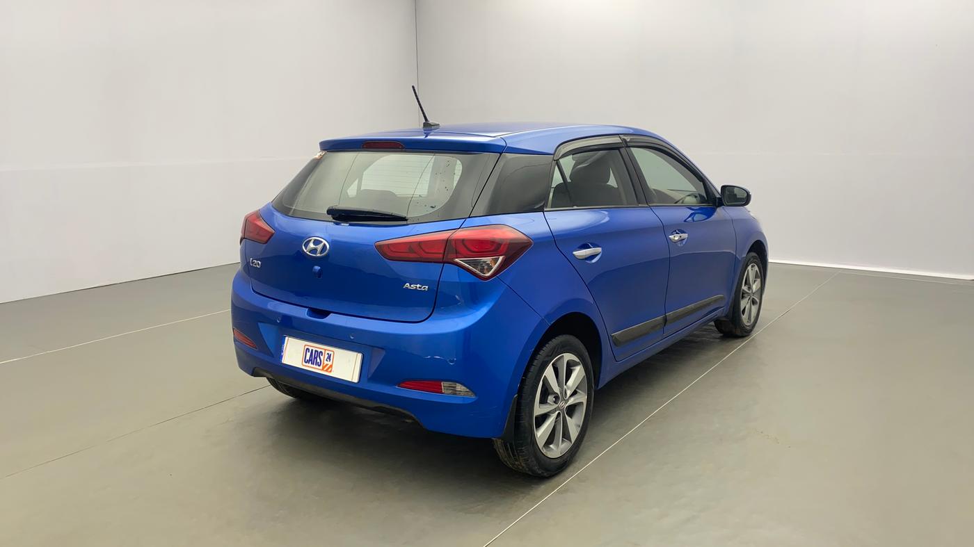 2017 Hyundai Elite i20 ASTA 1.2 (O), Petrol, Manual, 22,538 km, Right Back Diagonal