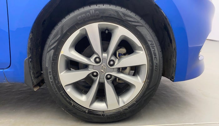 2017 Hyundai Elite i20 ASTA 1.2 (O), Petrol, Manual, 22,538 km, Right Front Wheel