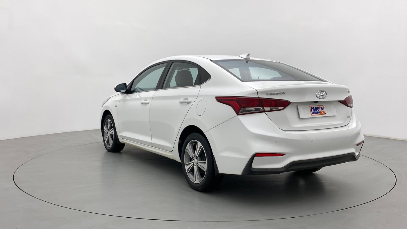 2018 Hyundai Verna 1.6 CRDI SX + AT, Diesel, Automatic, 56,253 km, Left Back Diagonal