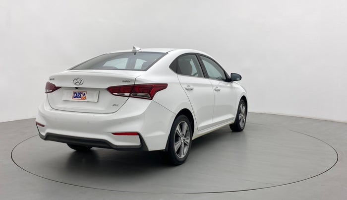2018 Hyundai Verna 1.6 CRDI SX + AT, Diesel, Automatic, 56,253 km, Right Back Diagonal