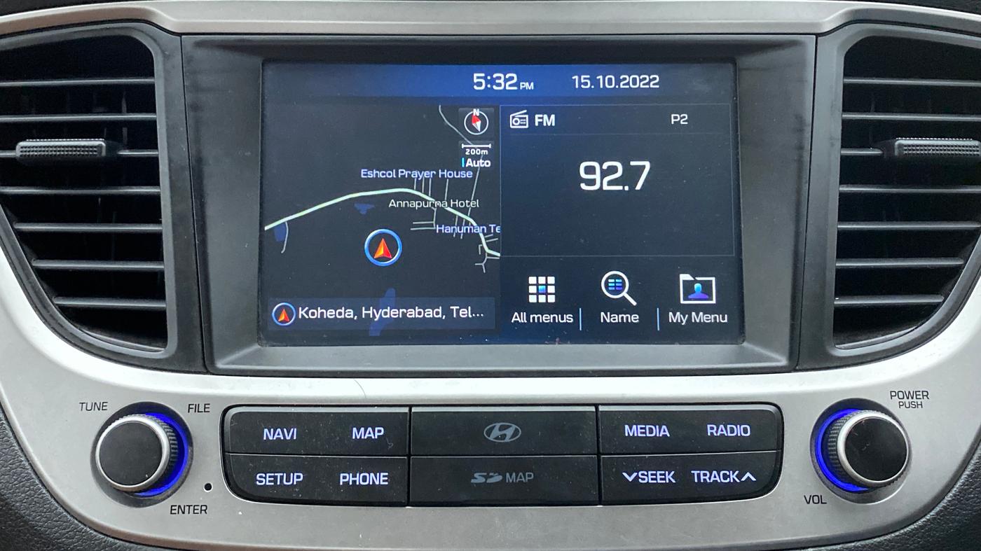 2018 Hyundai Verna 1.6 CRDI SX + AT, Diesel, Automatic, 56,253 km, Infotainment System