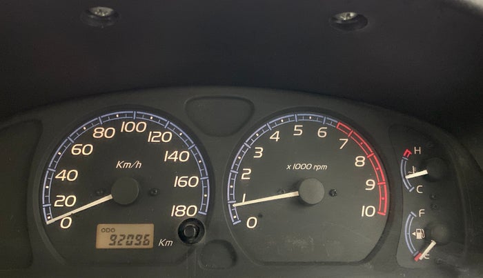 2010 Maruti Wagon R VXI, Petrol, Manual, 92,134 km, Odometer Image