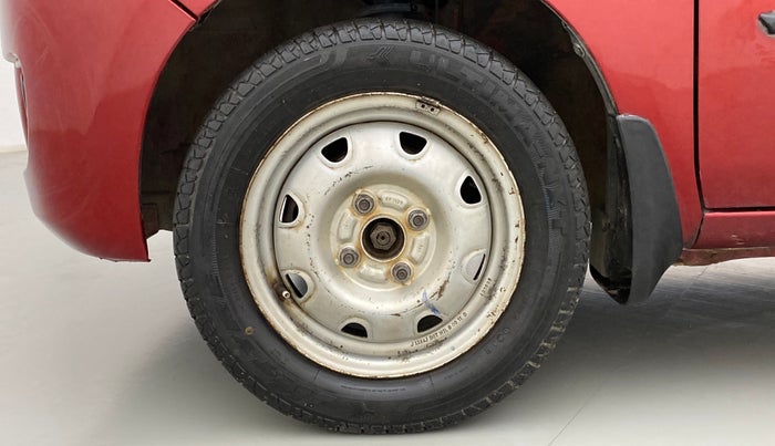 2010 Maruti Wagon R VXI, Petrol, Manual, 92,134 km, Left Front Wheel