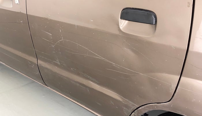 2011 Maruti Zen Estilo LXI, Petrol, Manual, 47,090 km, Rear left door - Slightly dented