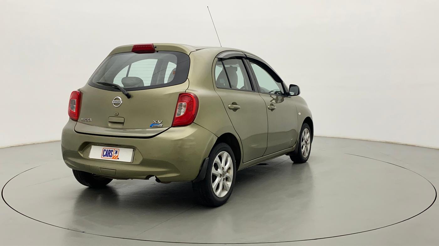 2013 Nissan Micra XV CVT, Petrol, Automatic, 46,323 km, Right Back Diagonal