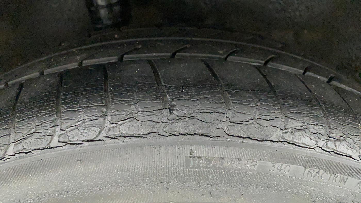 2013 Nissan Micra XV CVT, Petrol, Automatic, 46,323 km, Right Rear Tyre Tread