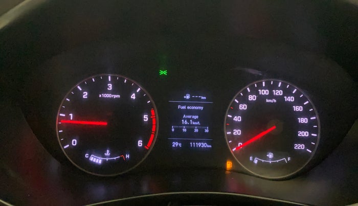 2016 Hyundai Elite i20 ASTA 1.4 CRDI (O), Diesel, Manual, 1,11,907 km, Odometer Image