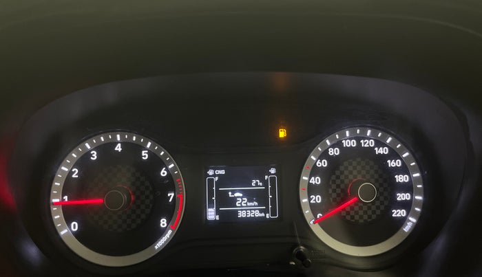 2021 Hyundai GRAND I10 NIOS SPORTZ 1.2 KAPPA VTVT CNG, CNG, Manual, 38,277 km, Odometer Image