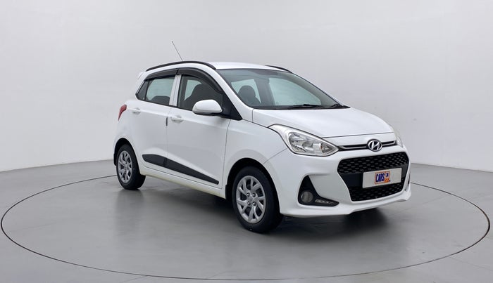 2019 Hyundai Grand i10 SPORTZ 1.2 KAPPA VTVT, Petrol, Manual, 23,279 km, Right Front Diagonal