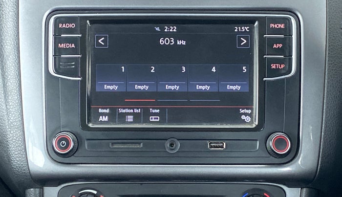 2018 Volkswagen Polo HIGHLINE PLUS 1.5L DIESEL, Diesel, Manual, 36,339 km, Infotainment System