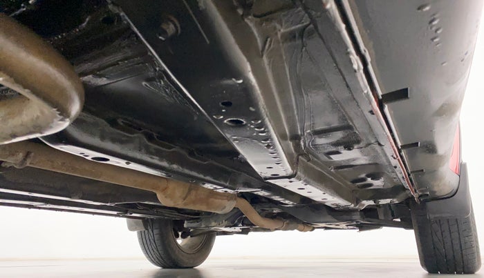 2021 Tata NEXON XZ PLUS SUNROOF PETROL DUAL TONE, CNG, Manual, 38,773 km, Right Side Underbody