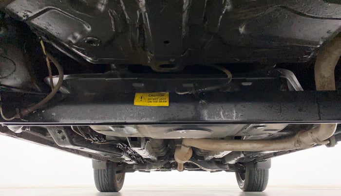 2021 Tata NEXON XZ PLUS SUNROOF PETROL DUAL TONE, CNG, Manual, 38,773 km, Rear Underbody