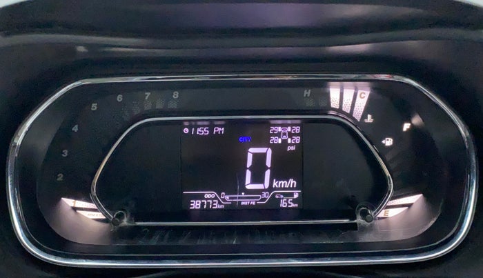 2021 Tata NEXON XZ PLUS SUNROOF PETROL DUAL TONE, CNG, Manual, 38,773 km, Odometer Image