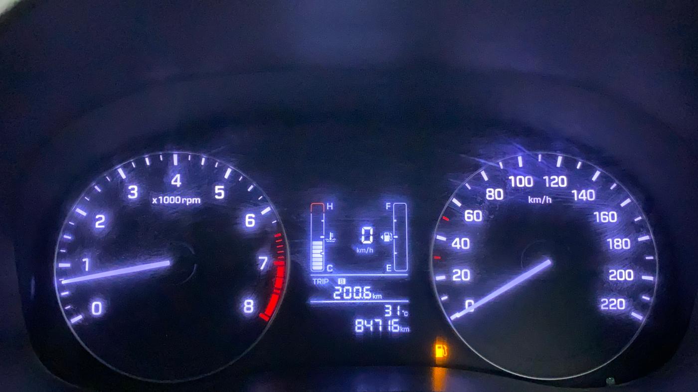 2016 Hyundai Creta SX PLUS 1.6 PETROL, Petrol, Manual, 84,716 km, Odometer Image