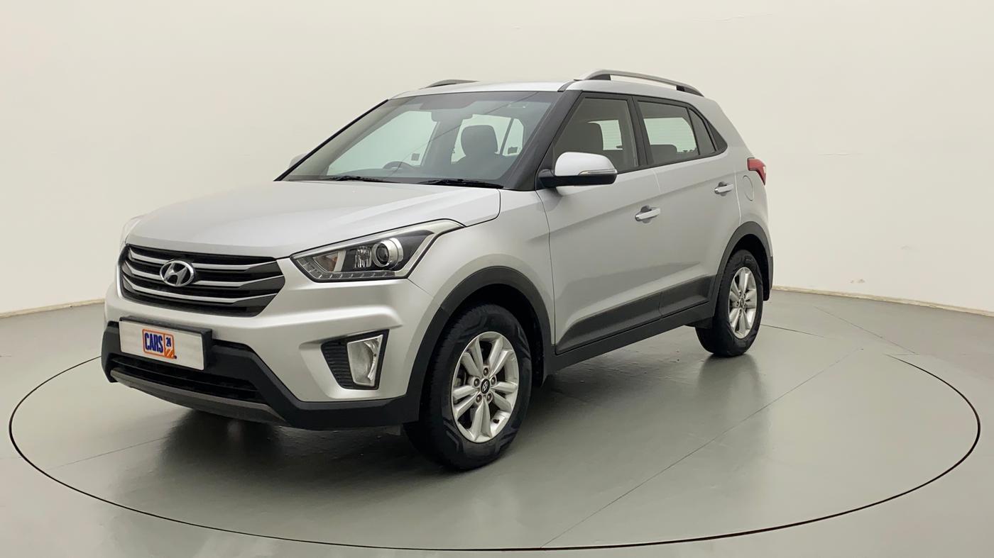2016 Hyundai Creta SX PLUS 1.6 PETROL, Petrol, Manual, 84,716 km, Left Front Diagonal