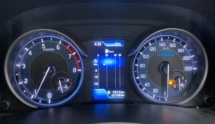 2019 Maruti Ertiga ZXI SHVS, Petrol, Manual, 22,086 km, Odometer Image