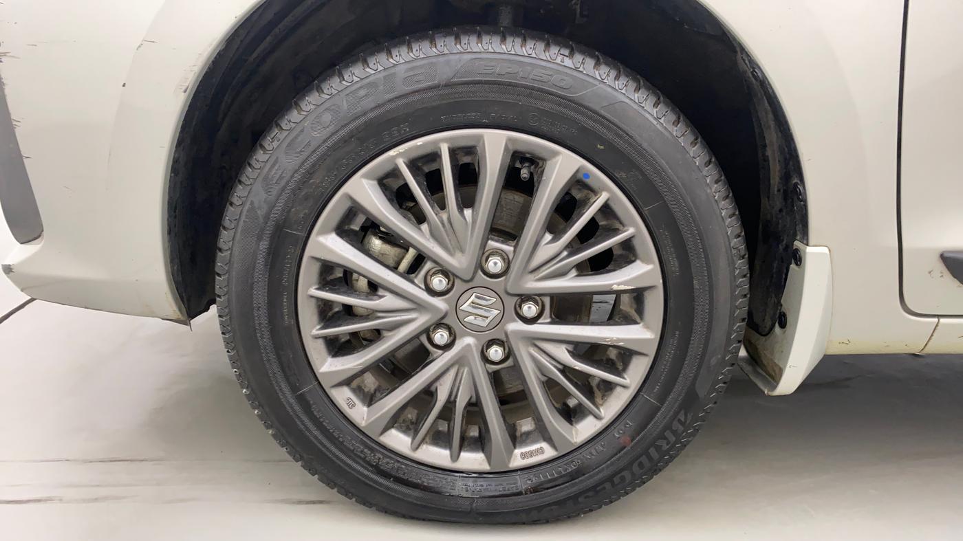 2019 Maruti Ertiga ZXI SHVS, Petrol, Manual, 22,086 km, Left Front Wheel