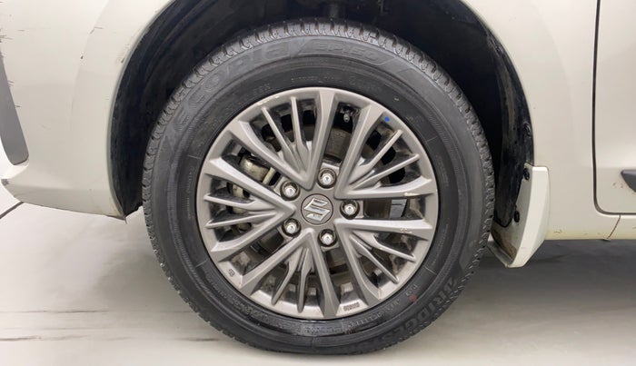 2019 Maruti Ertiga ZXI SHVS, Petrol, Manual, 22,086 km, Left Front Wheel