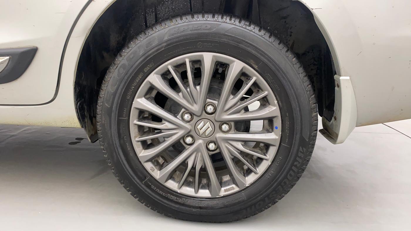 2019 Maruti Ertiga ZXI SHVS, Petrol, Manual, 22,086 km, Left Rear Wheel