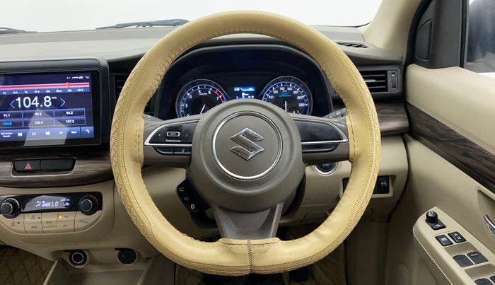 2019 Maruti Ertiga ZXI SHVS, Petrol, Manual, 22,086 km, Steering Wheel Close Up