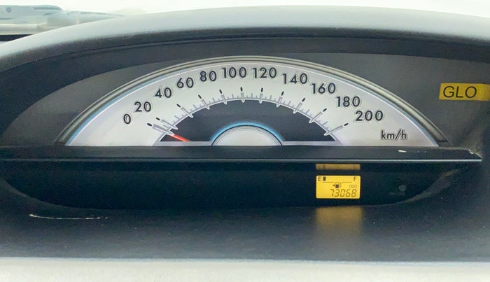 2011 Toyota Etios G, Petrol, Manual, 73,409 km, Odometer Image