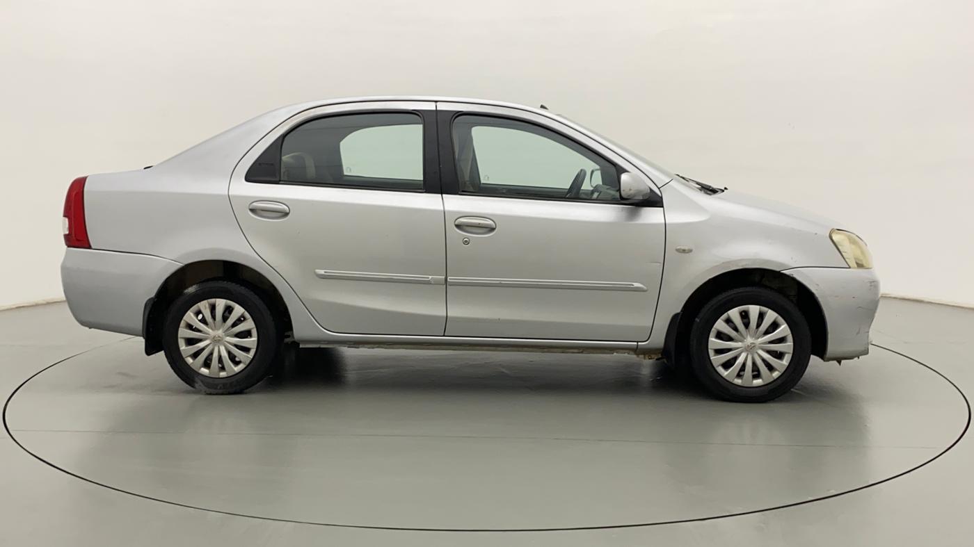 2011 Toyota Etios G, Petrol, Manual, 73,409 km, Right Side View