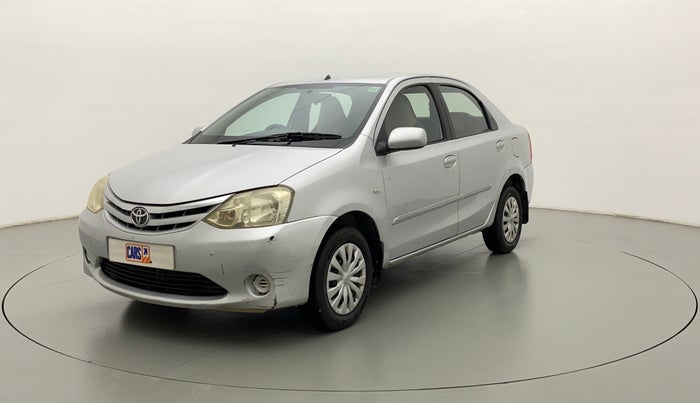 2011 Toyota Etios G, Petrol, Manual, 73,409 km, Left Front Diagonal