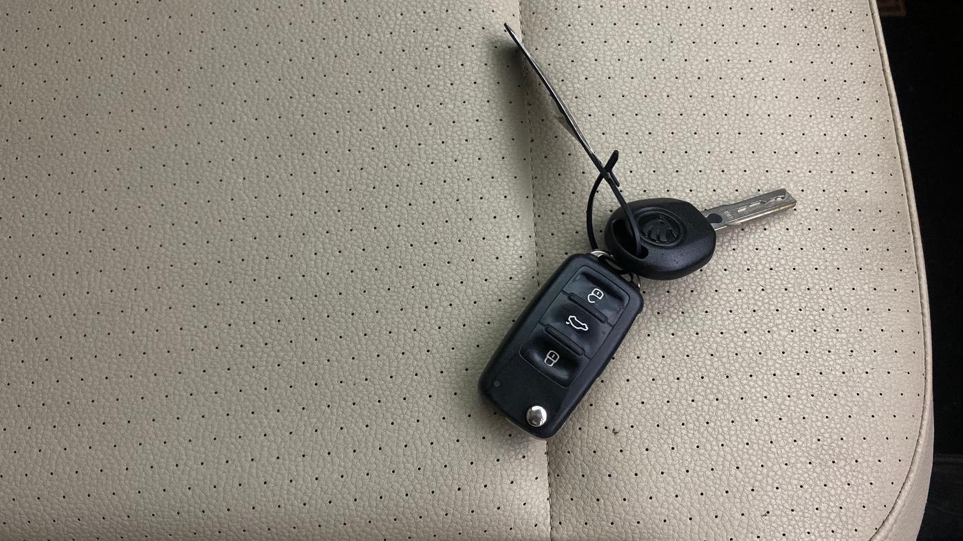 2021 Skoda Rapid STYLE TSI, Petrol, Manual, 45,600 km, Key Close Up