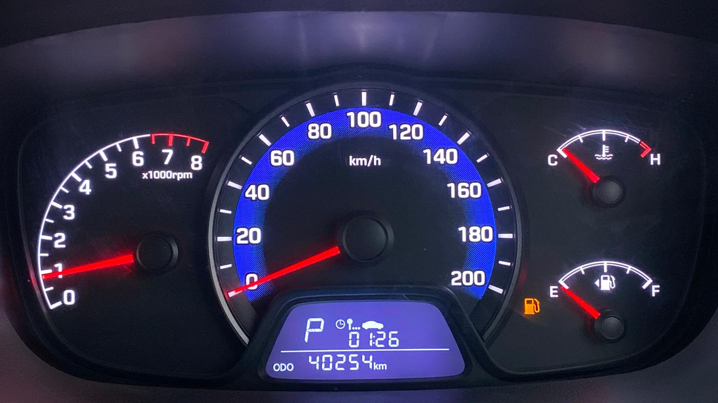 2014 Hyundai Xcent SX AT 1.2 (O), Petrol, Automatic, 40,254 km, Odometer Image