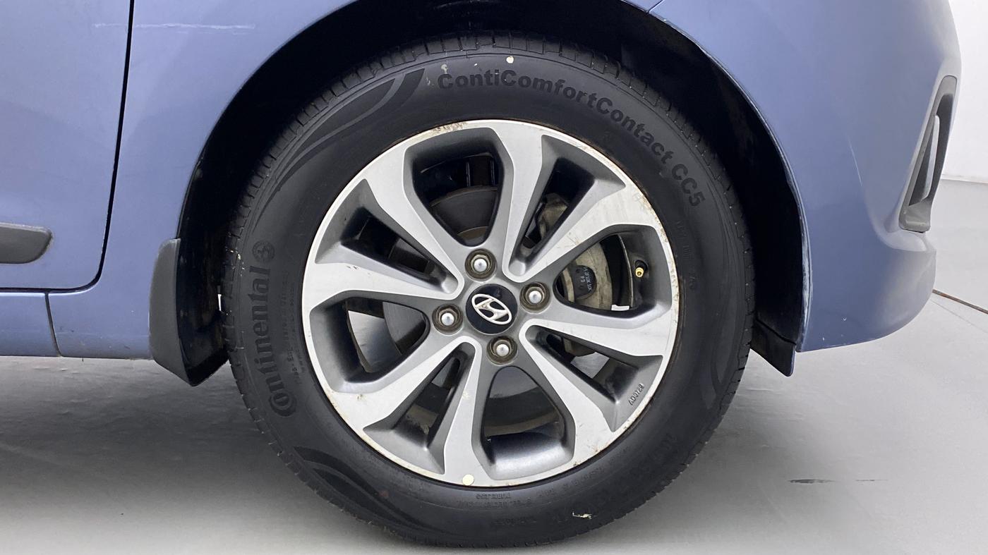 2014 Hyundai Xcent SX AT 1.2 (O), Petrol, Automatic, 40,254 km, Right Front Wheel