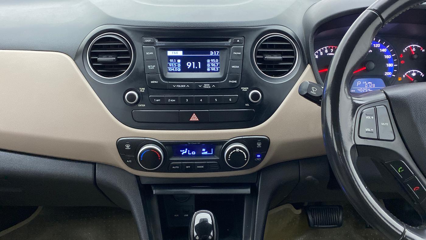 2014 Hyundai Xcent SX AT 1.2 (O), Petrol, Automatic, 40,254 km, Air Conditioner