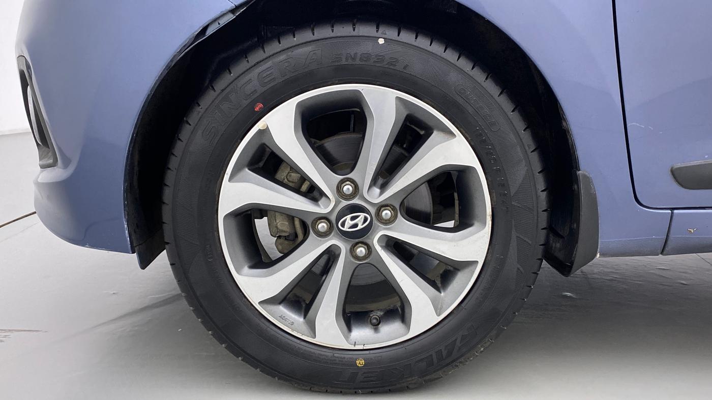 2014 Hyundai Xcent SX AT 1.2 (O), Petrol, Automatic, 40,254 km, Left Front Wheel