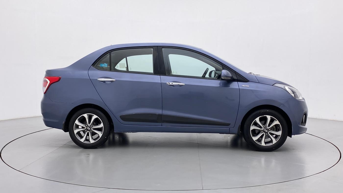 2014 Hyundai Xcent SX AT 1.2 (O), Petrol, Automatic, 40,254 km, Right Side View