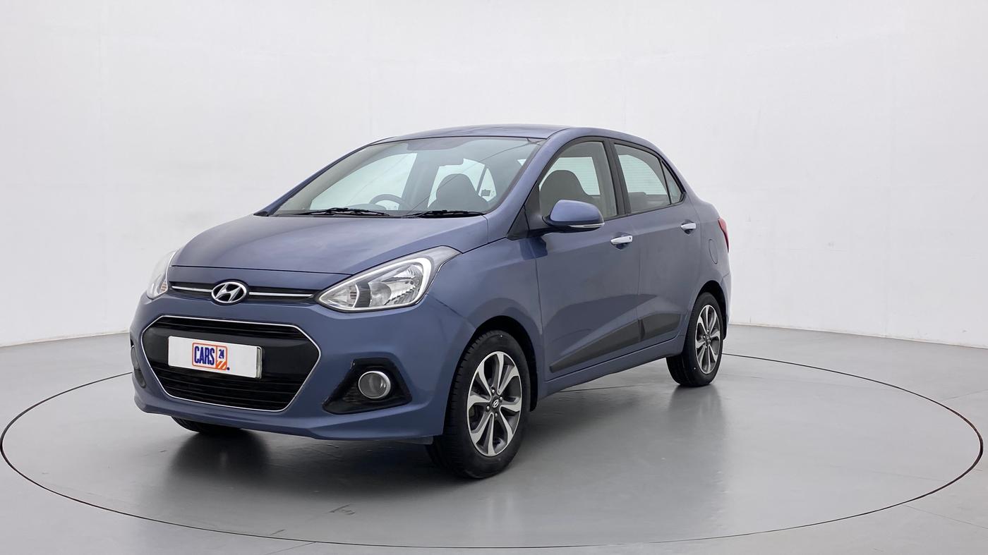 2014 Hyundai Xcent SX AT 1.2 (O), Petrol, Automatic, 40,254 km, Left Front Diagonal