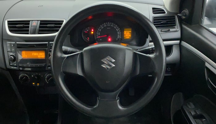 2015 Maruti Swift LXI, Petrol, Manual, 43,471 km, Steering Wheel Close Up